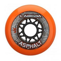 8 wheels 72mm x 92a Labeda Asphalt Hockey Wheel 