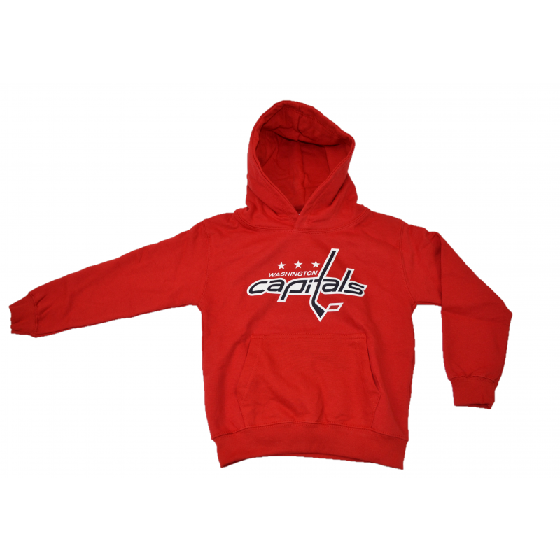 Outerstuff Capitals Primary Logo Pullover Hoodie
