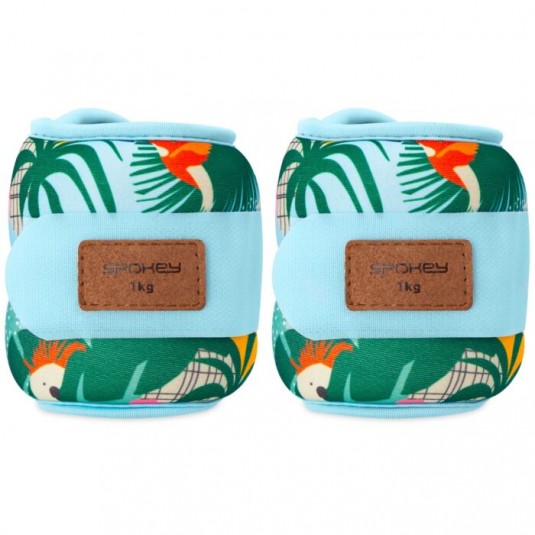 Obciążenia na kostki i nadgarstki Spokey HOME JUNGLE 2x 1 kg
