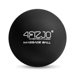4 Fizjo - Piłka do masażu Lacrosse Massage Ball czarna
